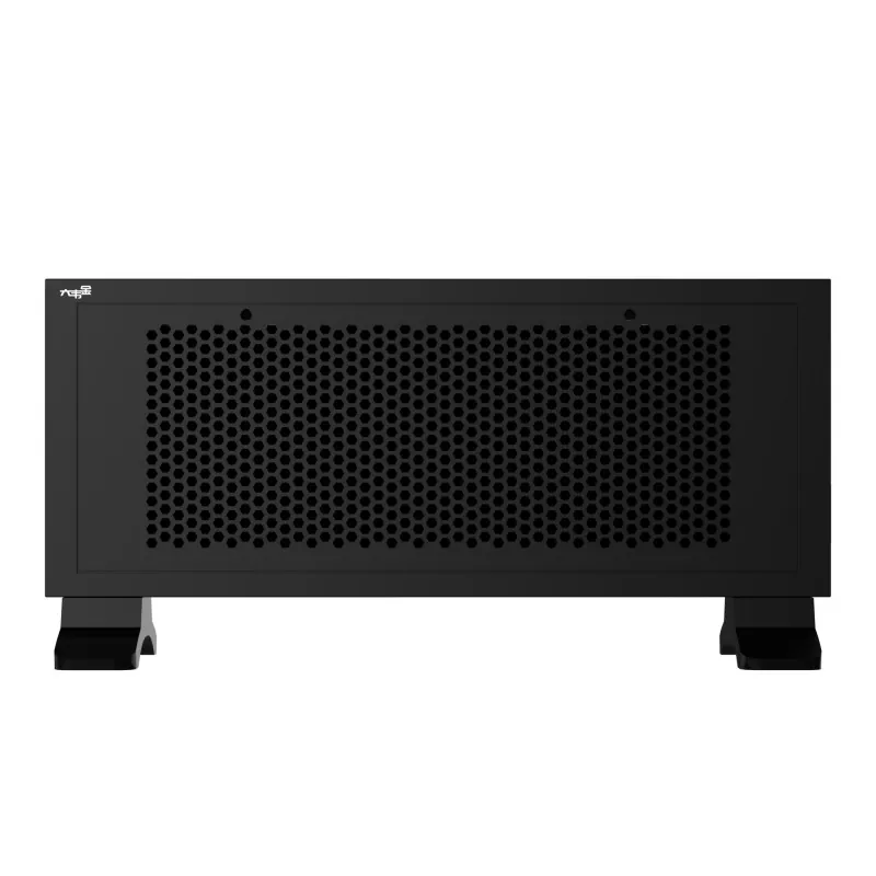 Чорний портативний далеко інфрачервоний графеновий нагрівач