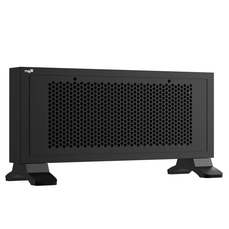 Чорний портативний далеко інфрачервоний графеновий нагрівач