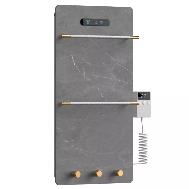 Сірий графен рок -рушник стелаж