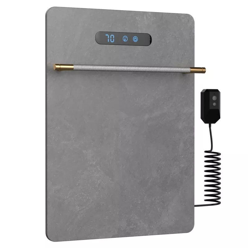 Сірий графен рок -рушник стелаж